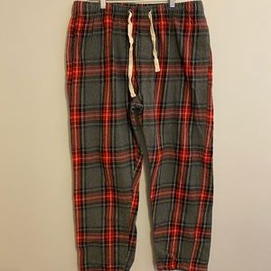 Plaid Flannel Lounge Pants XL
